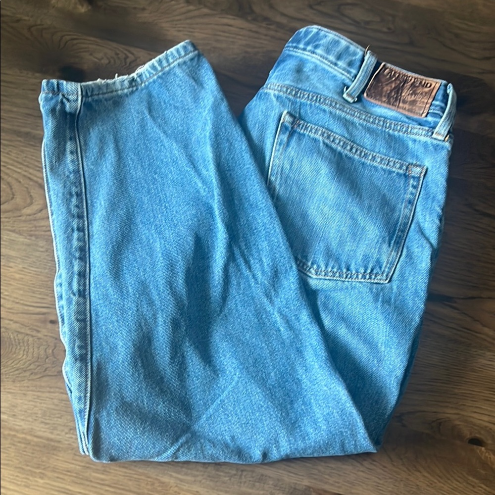Lands End Men's 38” x 27” Square Rigger Traditional Fit Blue Jeans